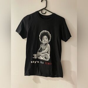 The Notorious BIG Black Graphic Men's T-Shirt size small